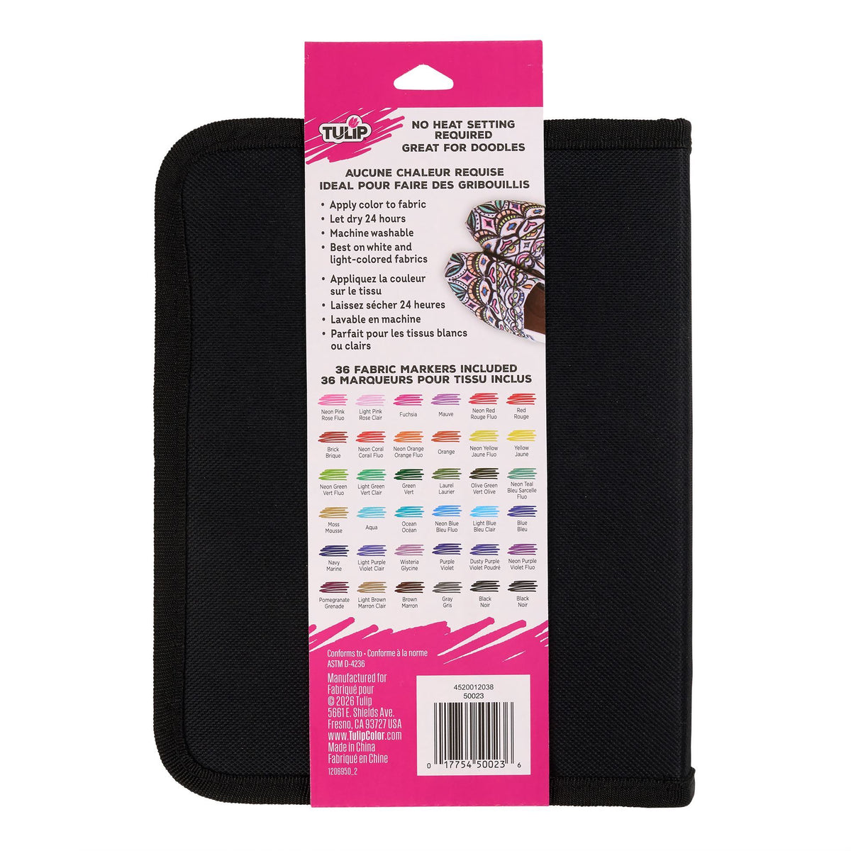 Picture of 50023-1 TULIP FABRIC MARKER STORAGE KIT