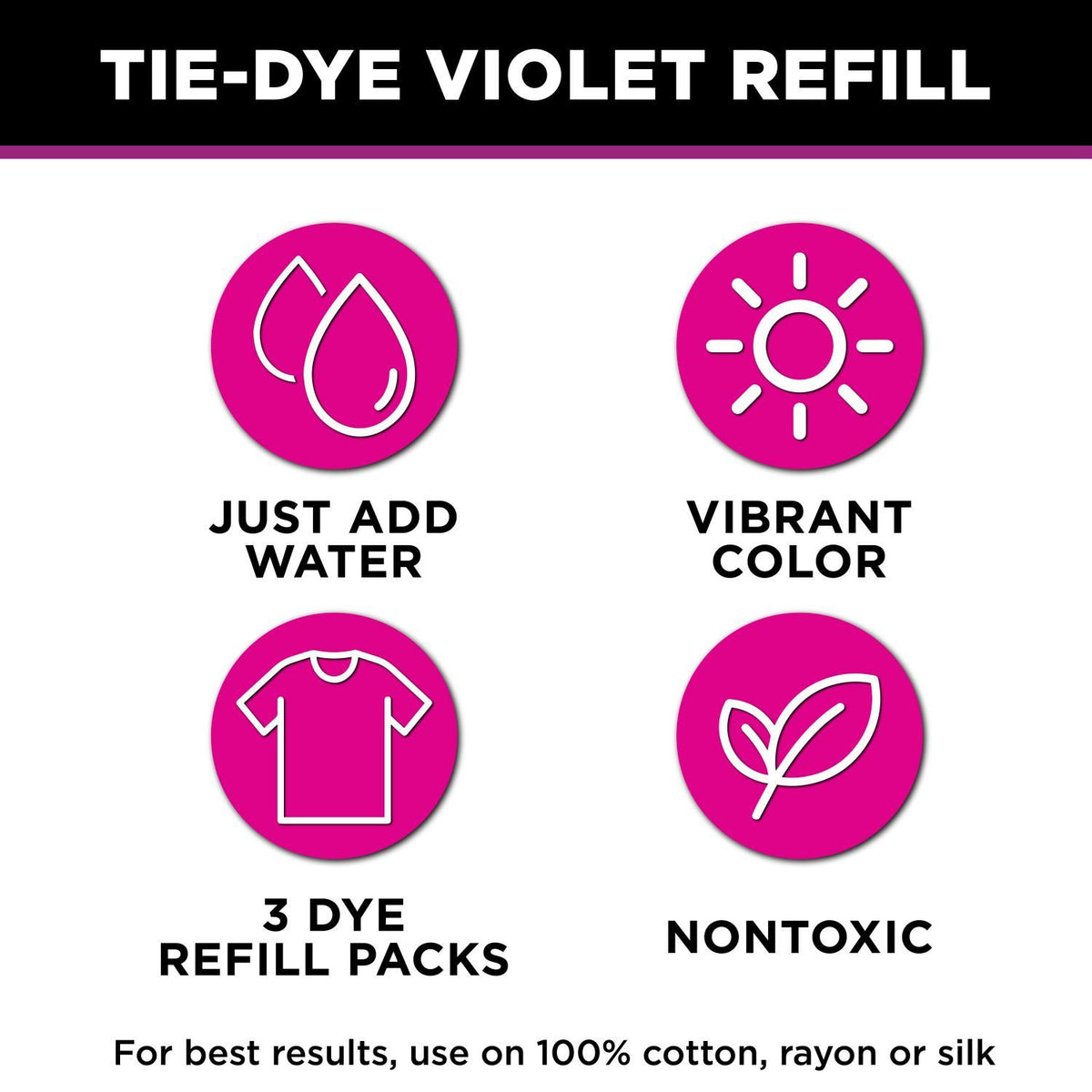 Picture of 47330 One-Step Tie-Dye Refills Violet