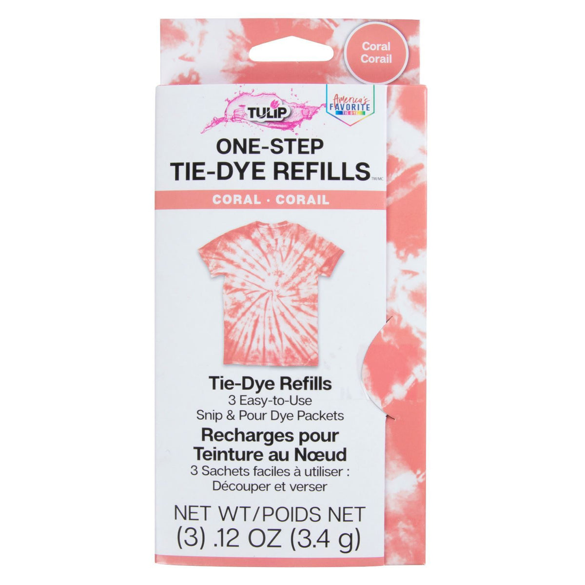 Picture of 47327 One-Step Tie-Dye Refills Coral