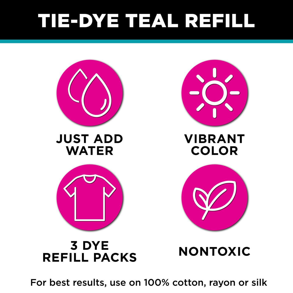 Picture of 47322 One-Step Tie-Dye Refills Teal