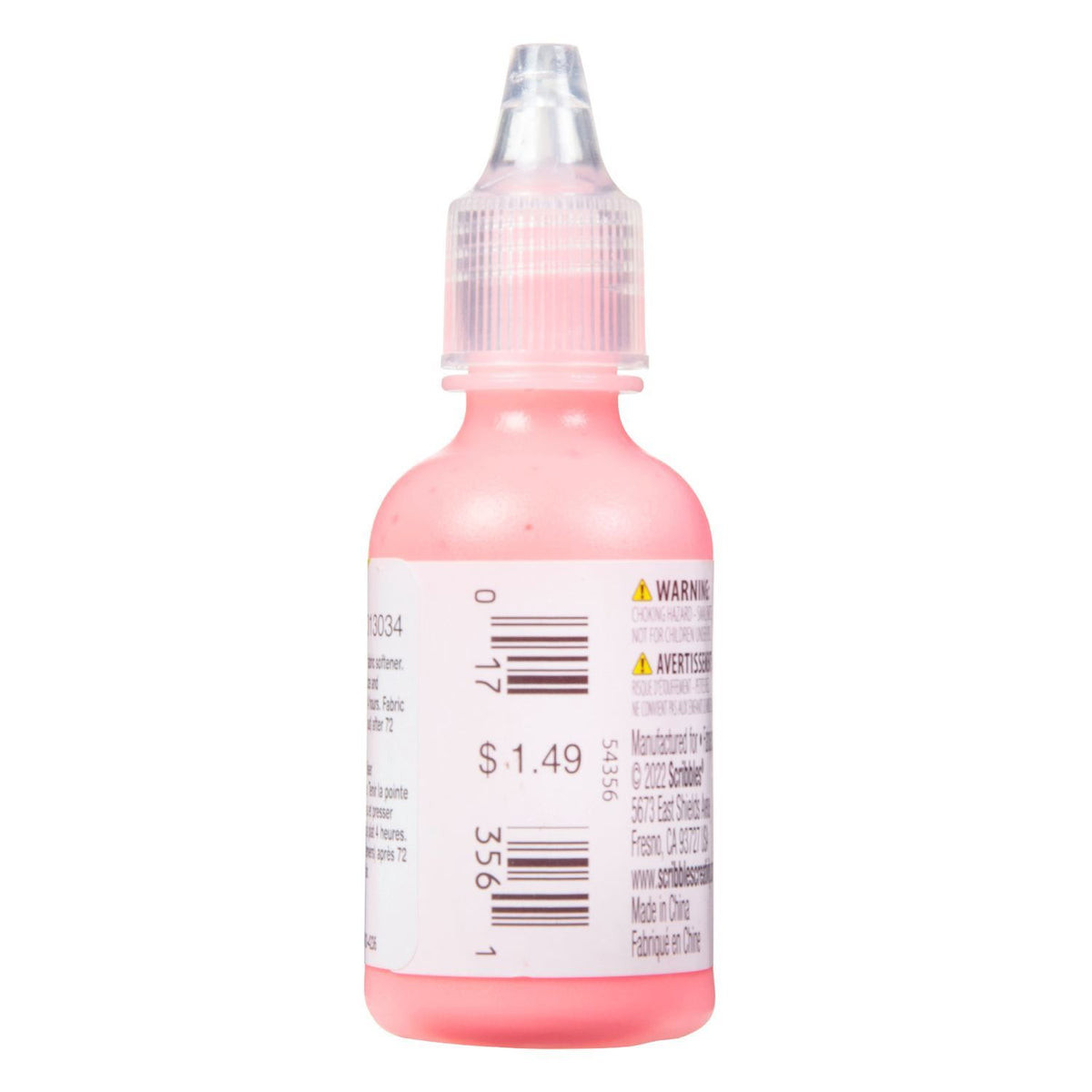 Picture of 54356 3D Fabric Paint Neon Pink 1 oz.