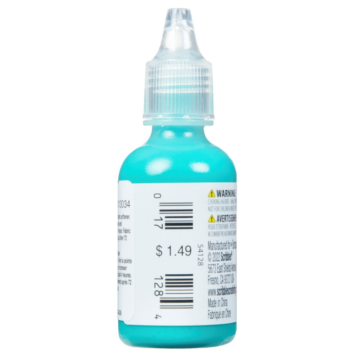 Picture of 54128 3D Fabric Paint Medium Blue 1 oz.