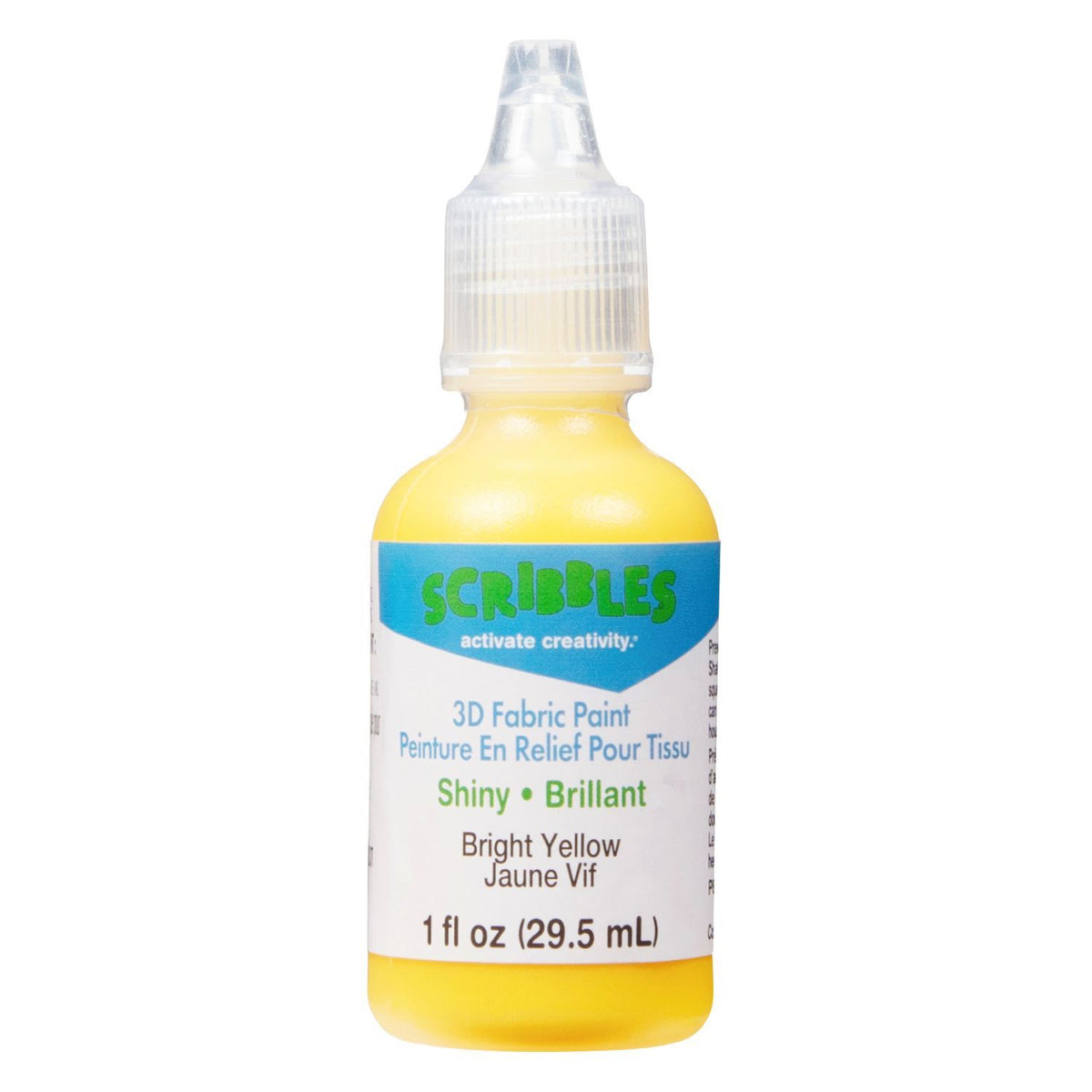 Picture of 54112 3D Fabric Paint Bright Yellow 1 oz.