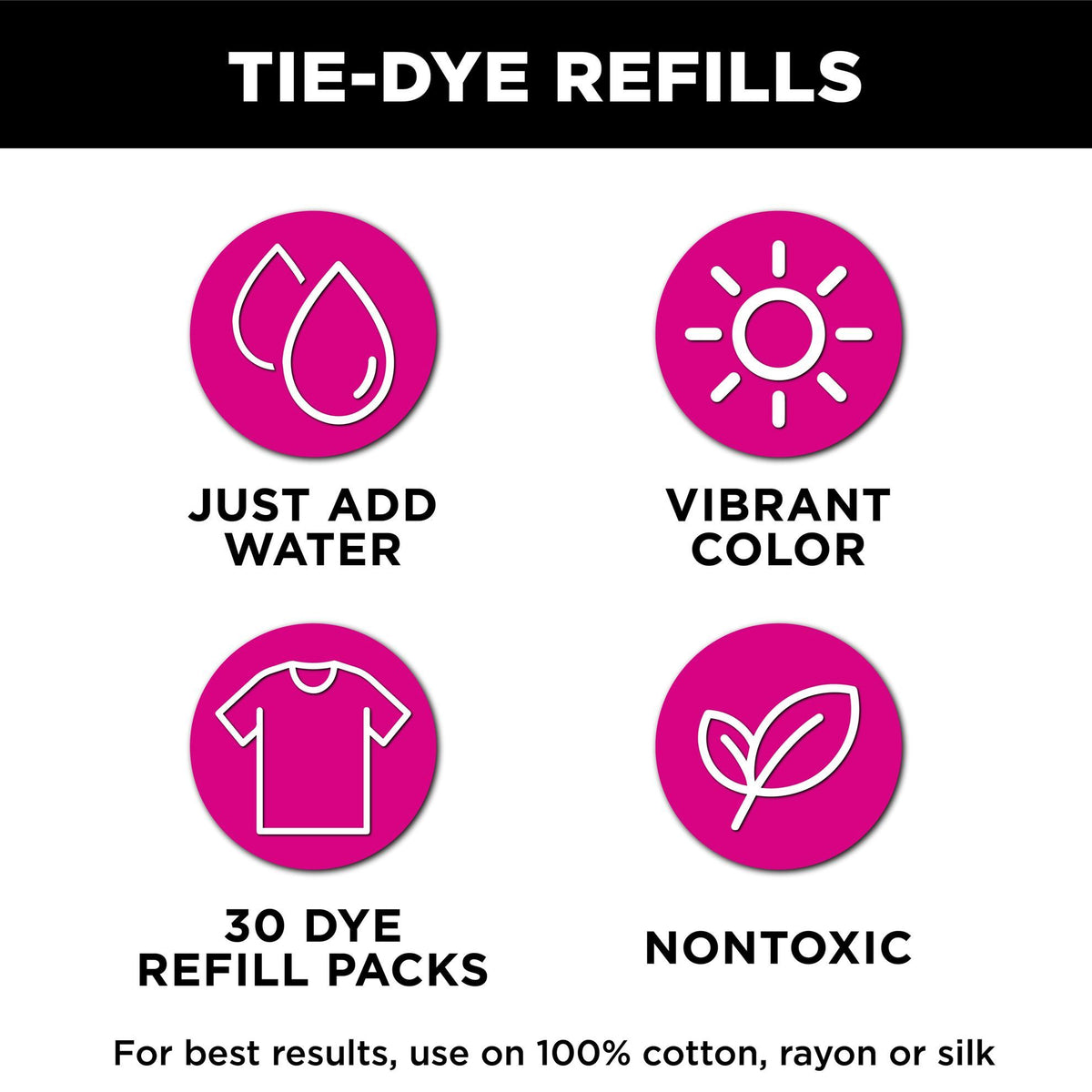 Picture of 47747 Tulip Tie-Dye Refills Color Wheel 30 Pack