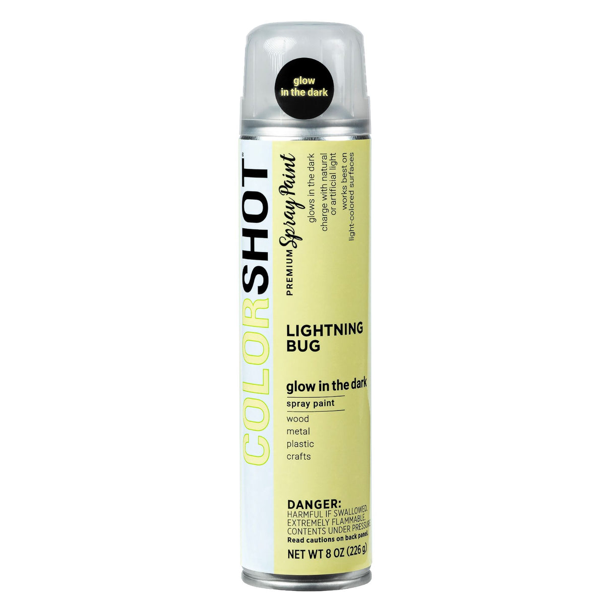 Picture of 49535 COLORSHOT Glow in the Dark Spray Paint Lightning Bug (Natural Glow) 8 oz.