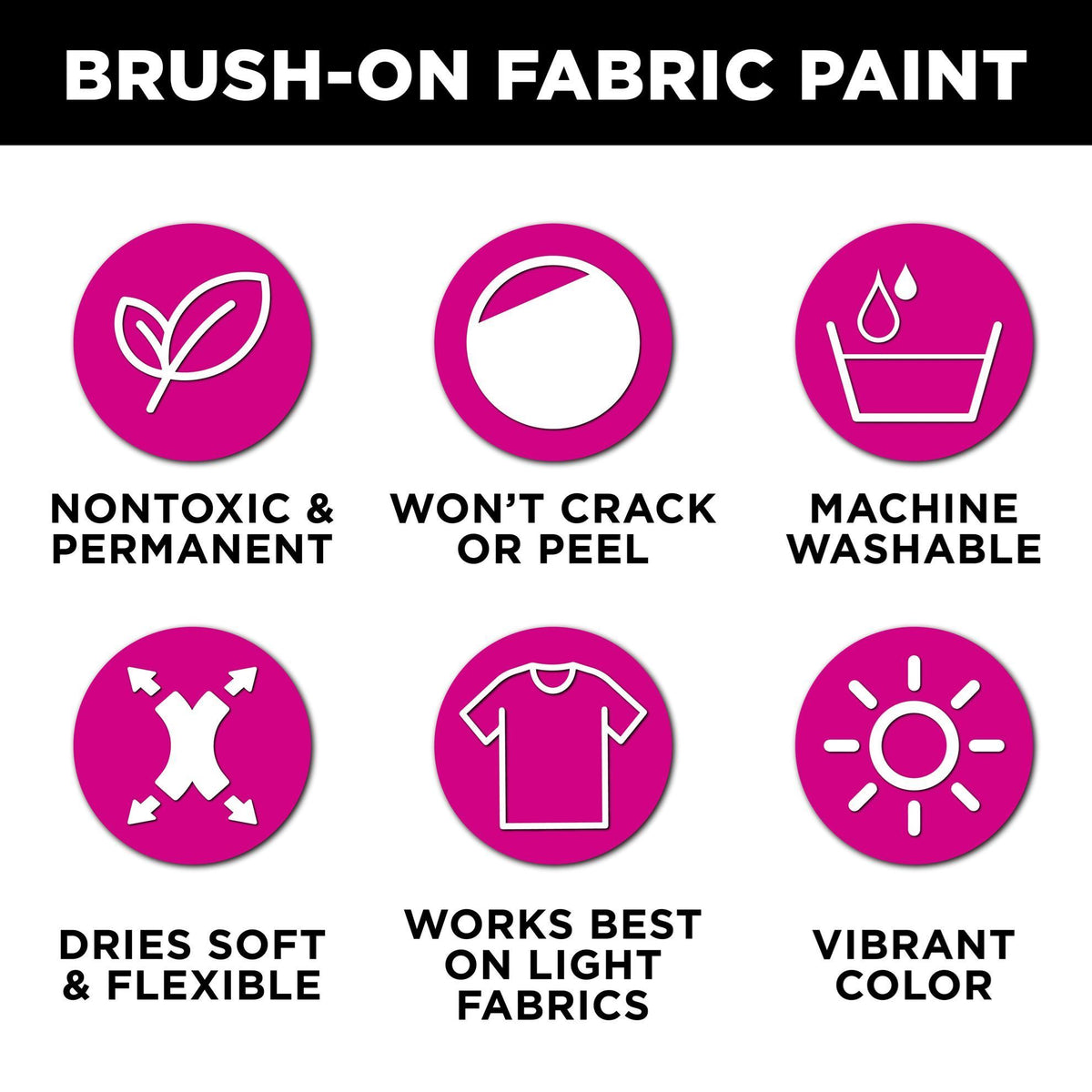 Picture of 49860 Tulip Brush-On Fabric Paint Royal Blue 2.7 fl. oz.