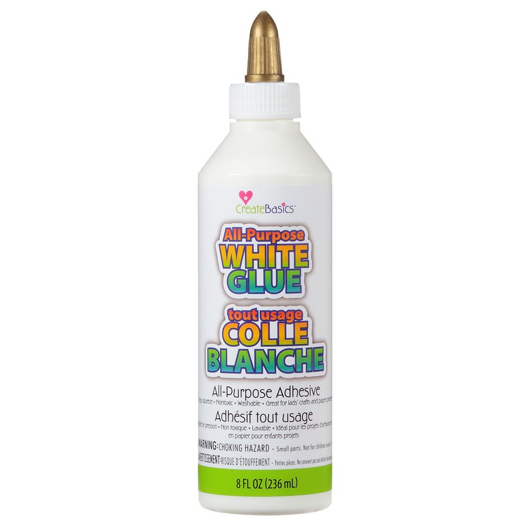 Picture of 40959 Create Basics All-Purpose White Glue 8 fl oz for Crafts with Fast Dry Time