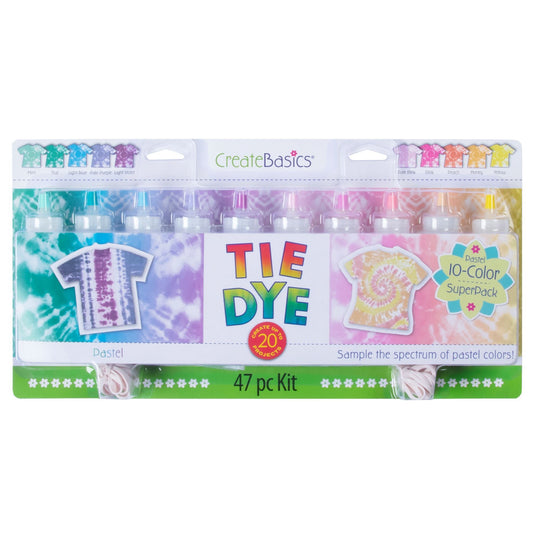 Picture of 46243 Create Basics 10-color Pastel Tie-Dye Kit