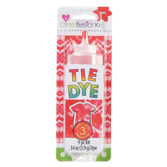 Picture of 32024 Create Basics 1 Color Tie Dye Kit, Red, Makes 4 fl oz