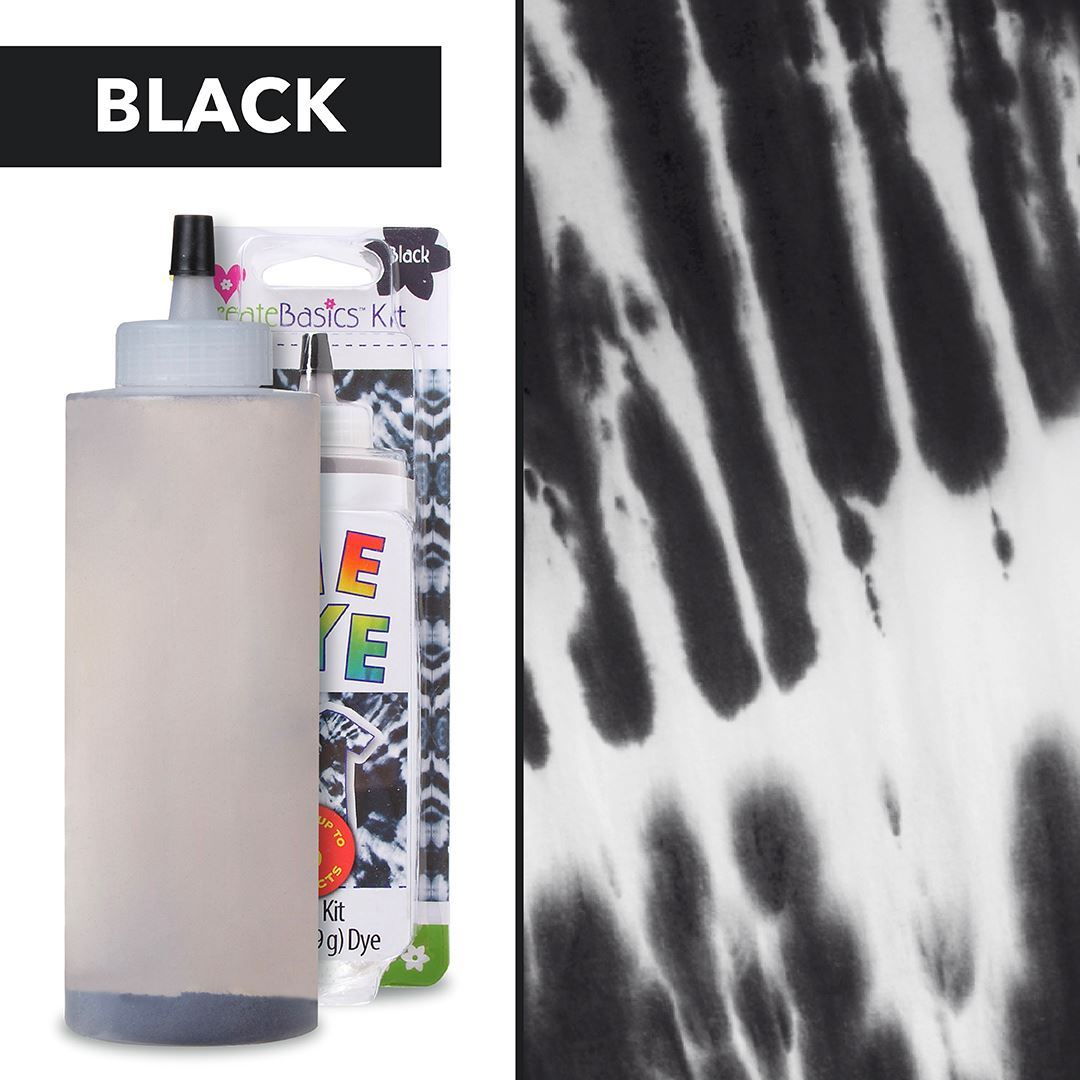 Picture of 32031 Create Basics 1 Color Tie Dye Kit, Black, Makes 4 fl oz