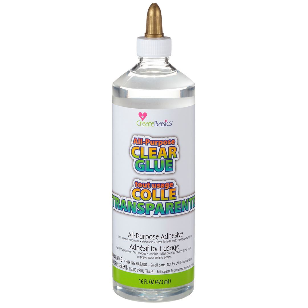 Picture of 40957 Create Basics All-Purpose Clear Glue 16 fl oz for Crafts with Fast Dry Time