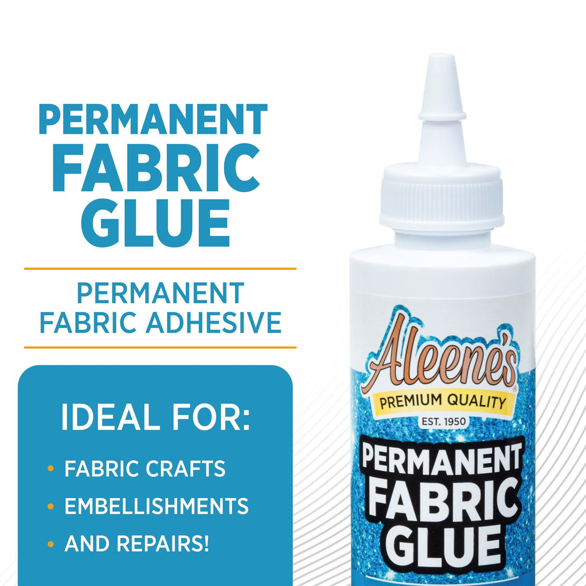 Picture of 48214                               ALEENE'S PERMANENT FABRIC GLUE 4OZ                